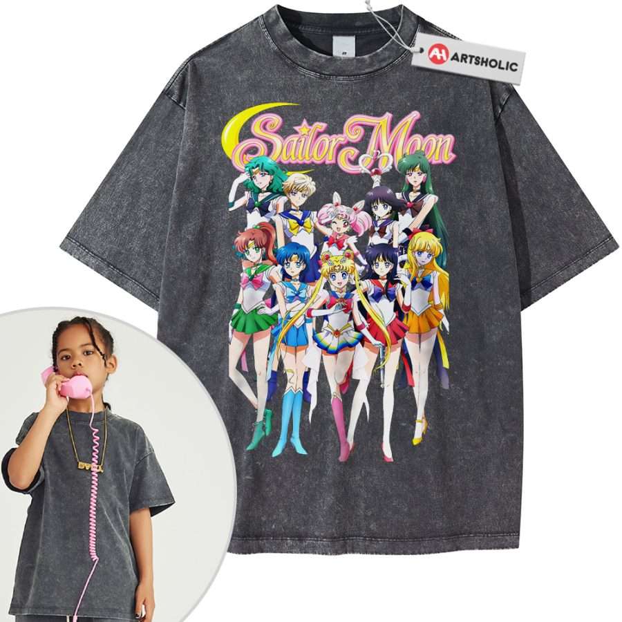 Sailor Moon Shirt For Kids, Anime Shirt For Kids, Vintage T-Shirt For Kids - Image 10