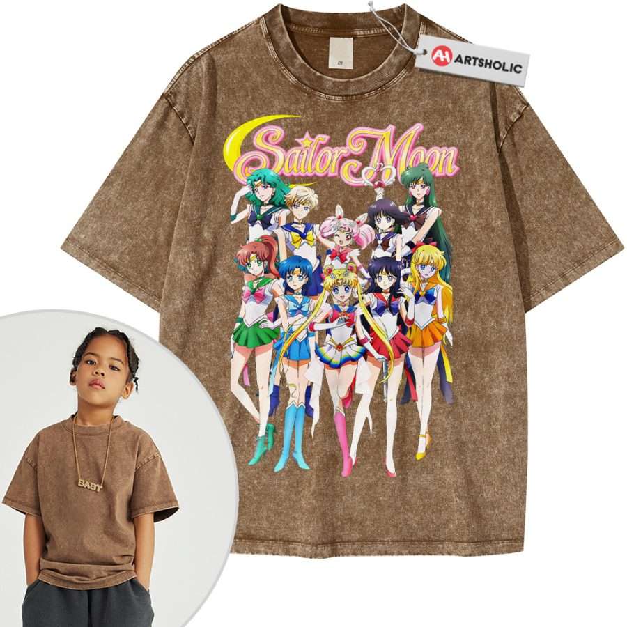 Sailor Moon Shirt For Kids, Anime Shirt For Kids, Vintage T-Shirt For Kids - Image 8