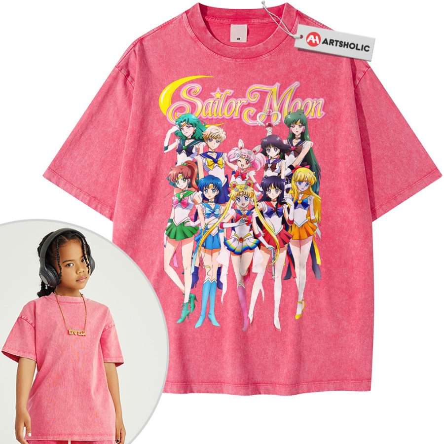 Sailor Moon Shirt For Kids, Anime Shirt For Kids, Vintage T-Shirt For Kids - Image 9