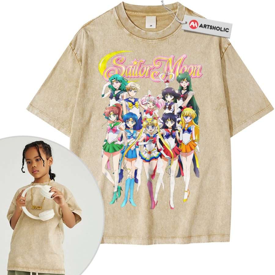 Sailor Moon Shirt For Kids, Anime Shirt For Kids, Vintage T-Shirt For Kids - Image 11