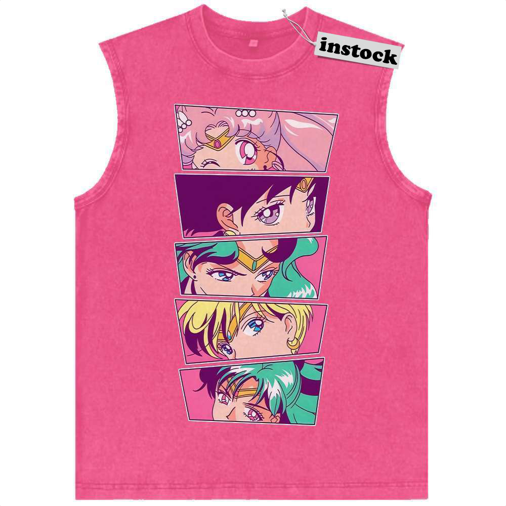 Sailor Moon Tank Top, Anime Tank Top, Vintage Tank Top