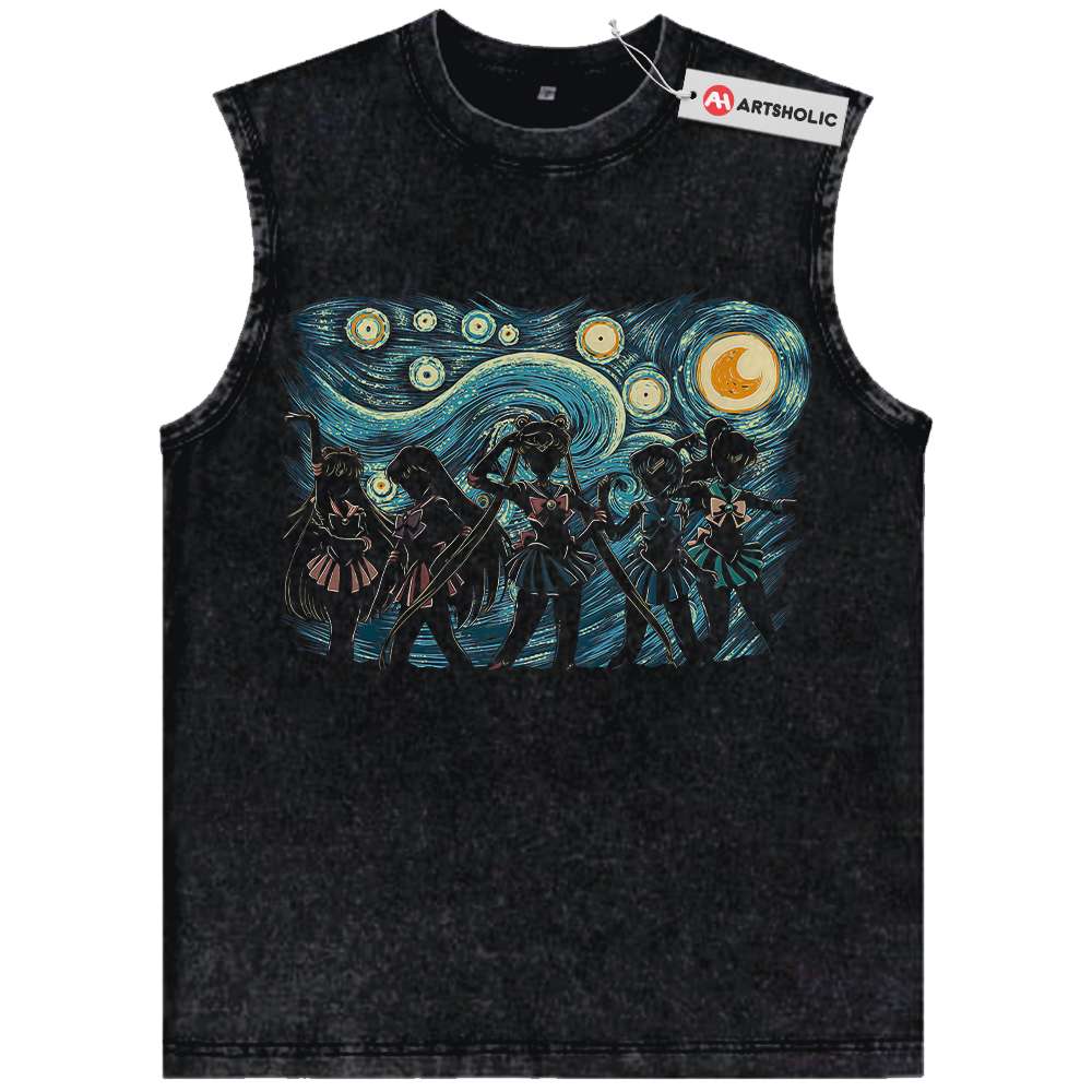 Sailor Moon Tank Top, Anime Tank Top, Vintage Tank Top