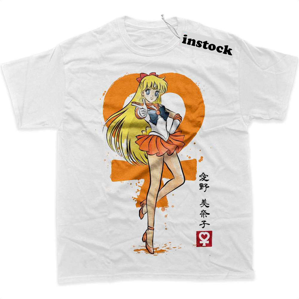 Sailor Venus Shirt, Sailor Moon Shirt, Anime Shirt, graphic Tee