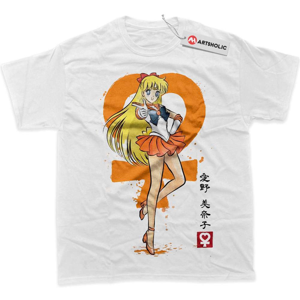 Sailor Venus Shirt, Sailor Moon Shirt, Anime Shirt, graphic Tee