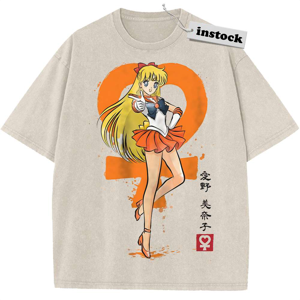 Sailor Venus Shirt, Sailor Moon Shirt, Anime Shirt, Vintage Tee