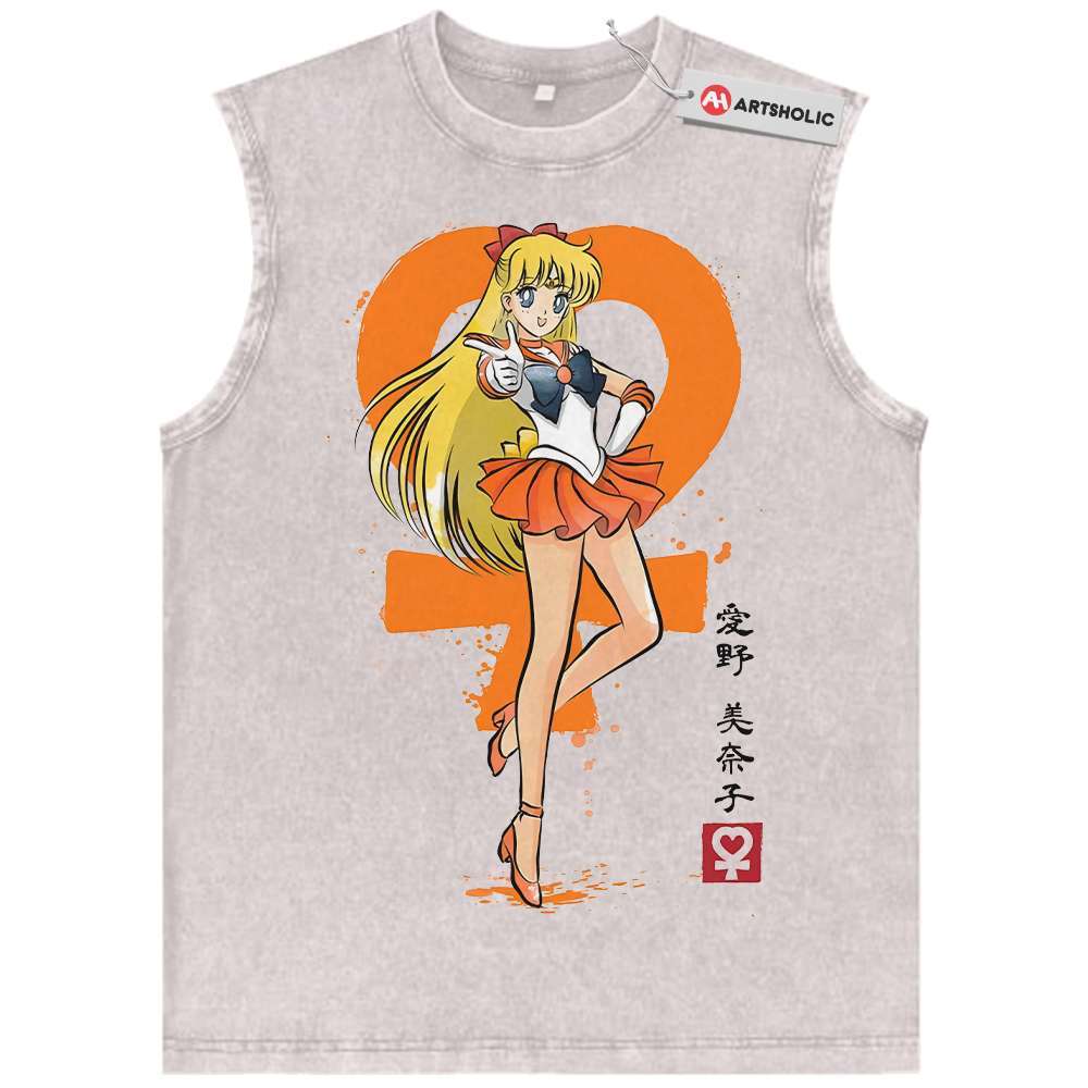 Sailor Venus Tank Top, Sailor Moon Tank Top, Anime Tank Top, Vintage Tank Top