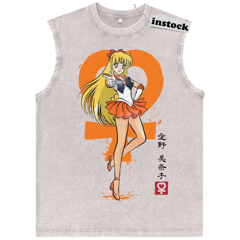 Sailor Venus Tank Top, Sailor Moon Tank Top, Anime Tank Top, Vintage Tank Top
