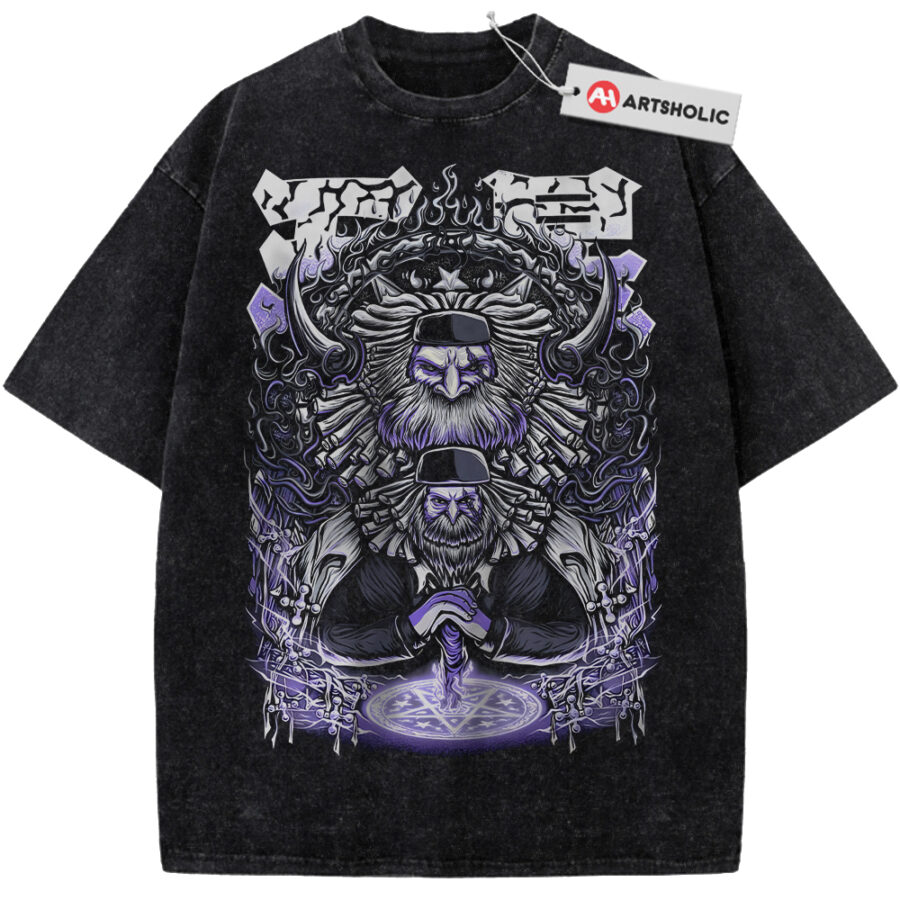 Alternative view of Saint Jaygarcia Saturn Shirt, One Piece Shirt, Anime Shirt, Vintage Tee