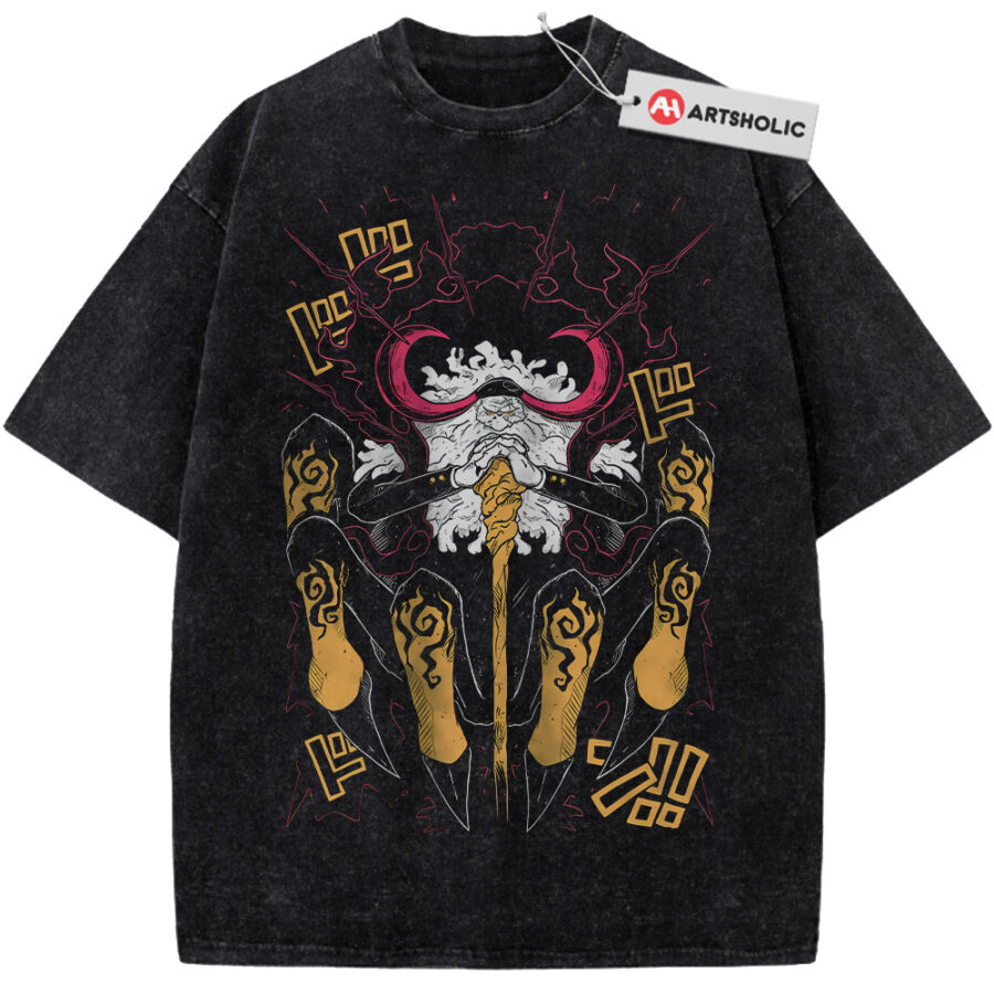 Alternative view of Saint Jaygarcia Saturn Shirt, One Piece Shirt, Anime Shirt, Vintage Tee
