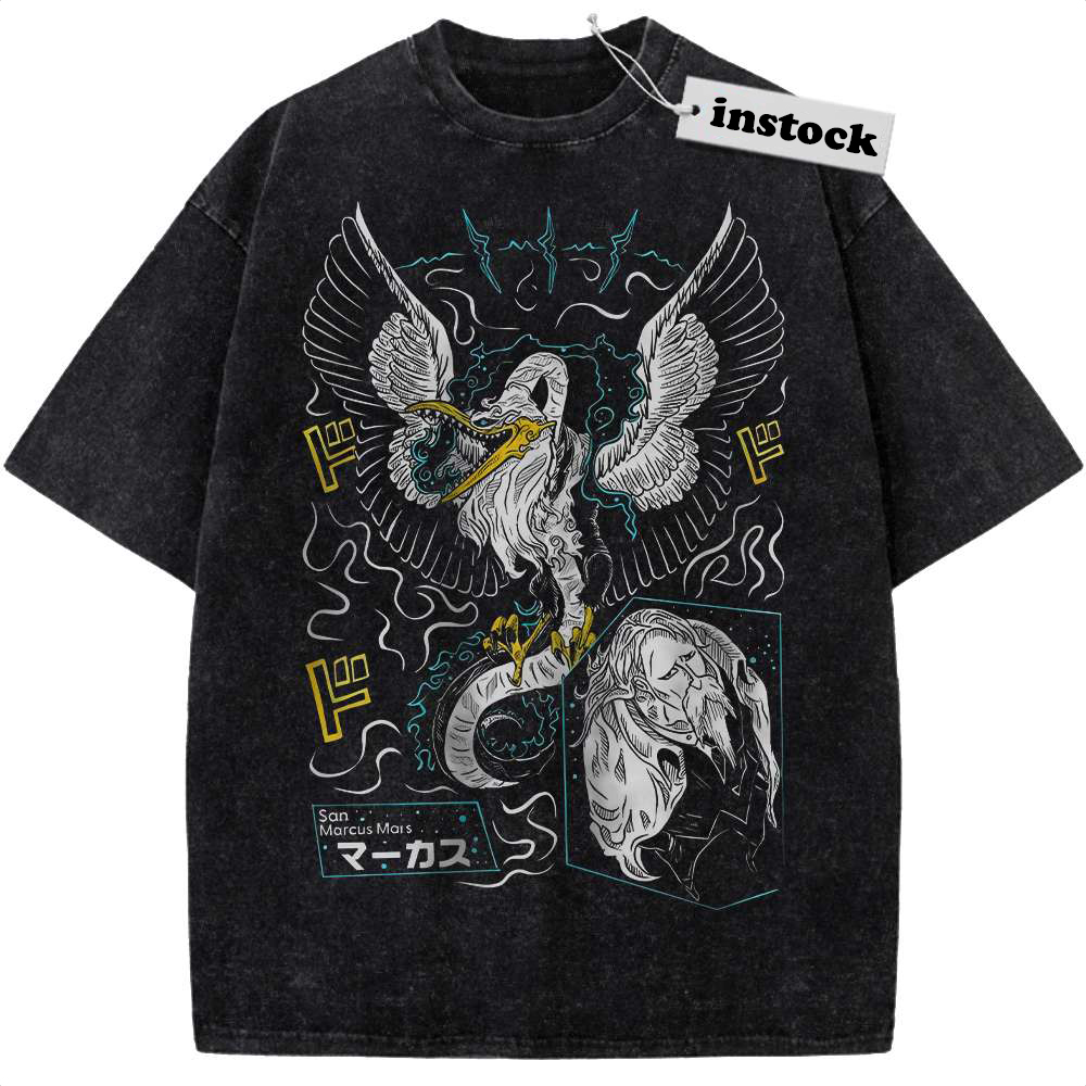 Saint Marcus Mars Shirt, One Piece Shirt, Anime Shirt, Vintage Tee