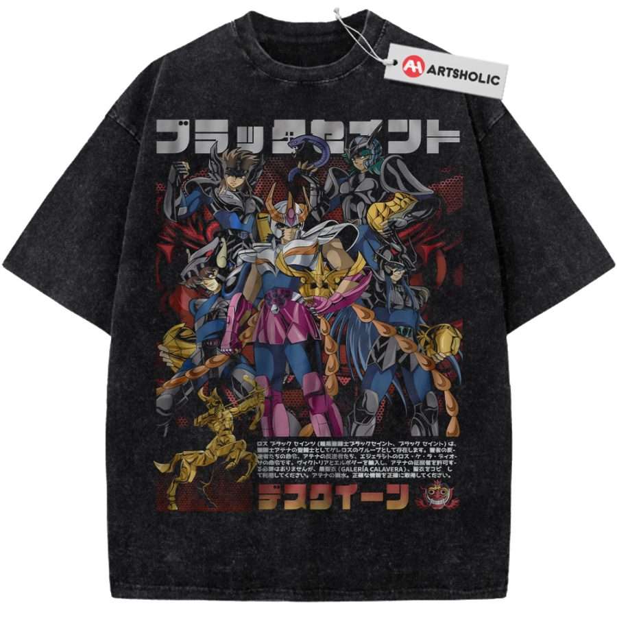 Alternative view of Saint Seiya Shirt, Anime Shirt, Vintage Tee