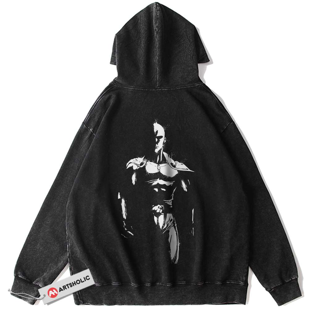 Saitama Hoodie, One Punch Man Hoodie, Anime Hoodie, Vintage Hoodie