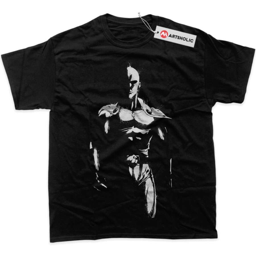 Alternative view of Saitama Shirt, One Punch Man Shirt, Anime Shirt, Graphic Tee