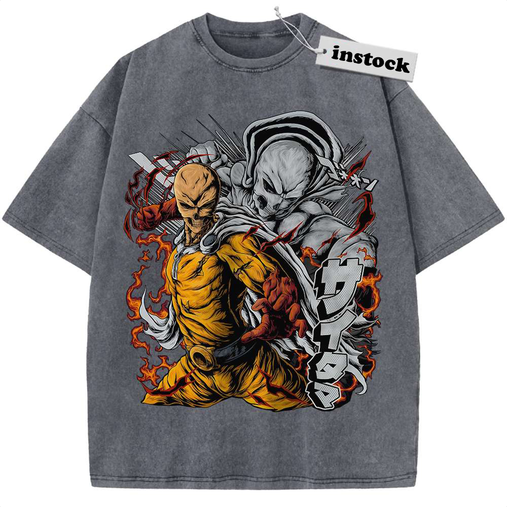 Saitama Shirt, One Punch Man Shirt, Anime Shirt, Vintage Tee
