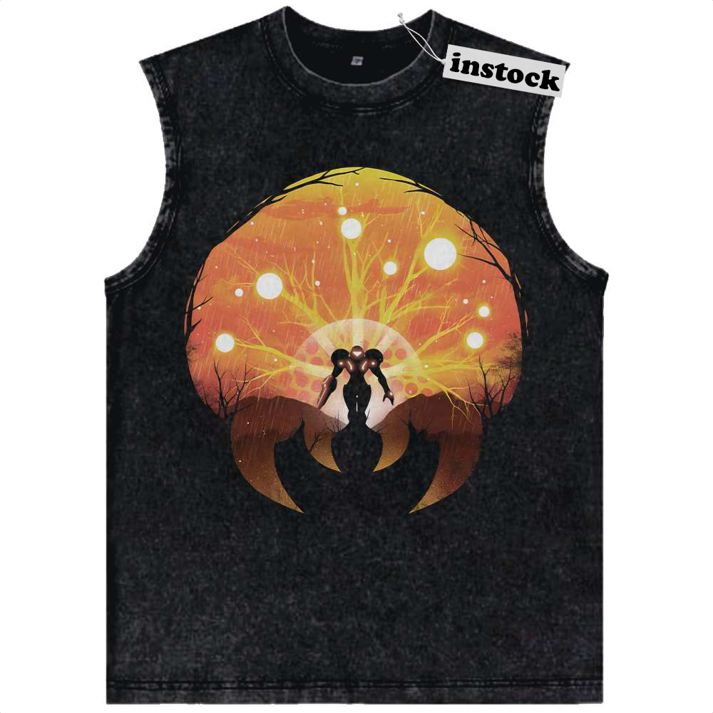 Samus Aran Tank Top, Metroid Tank Top, Game Tank Top, Vintage Tank Top