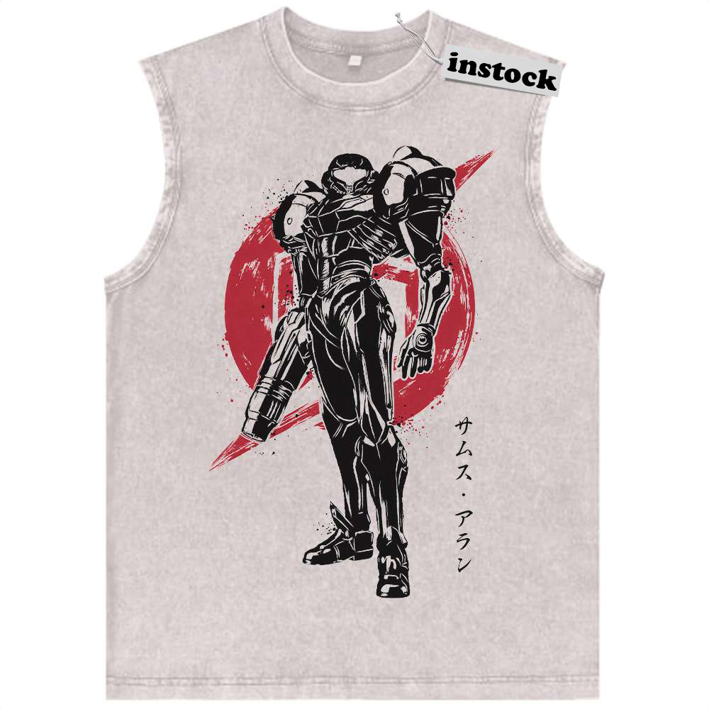 Samus Aran Tank Top, Metroid Tank Top, Game Tank Top, Vintage Tank Top