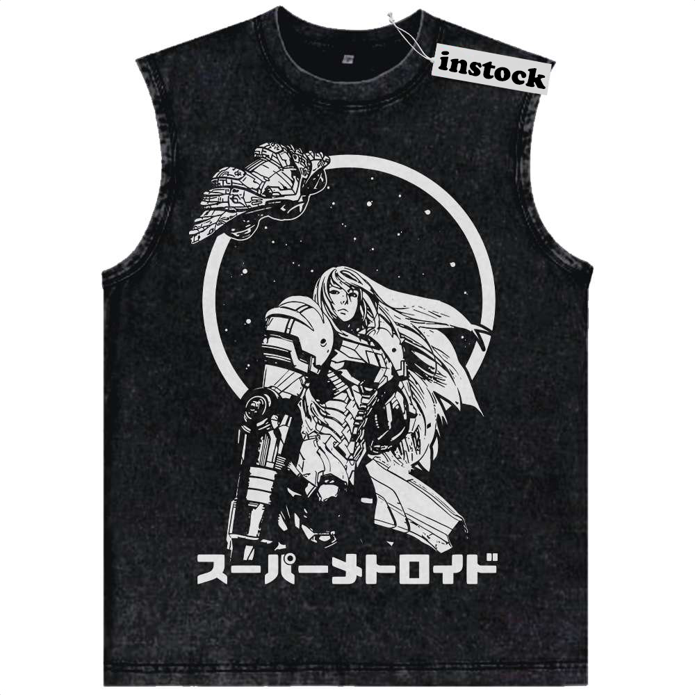 Samus Aran Tank Top, Metroid Tank Top, Game Tank Top, Vintage Tank Top