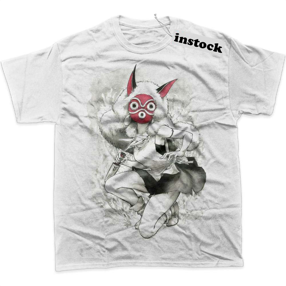 San Shirt, Princess Mononoke Shirt, Studio Ghibli Shirt, Anime Shirt, Graphic Tee