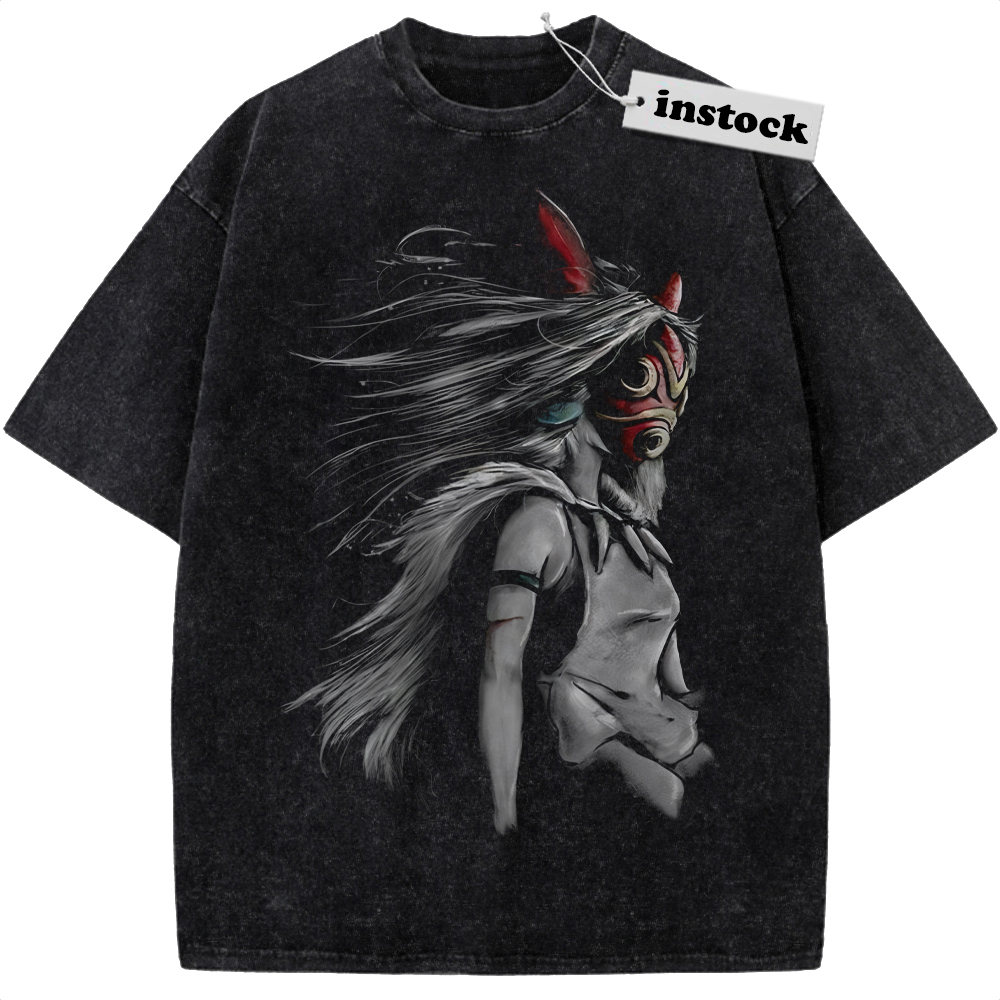 San Shirt, Princess Mononoke Shirt, Studio Ghibli Shirt, Anime Shirt, Vintage T-Shirt