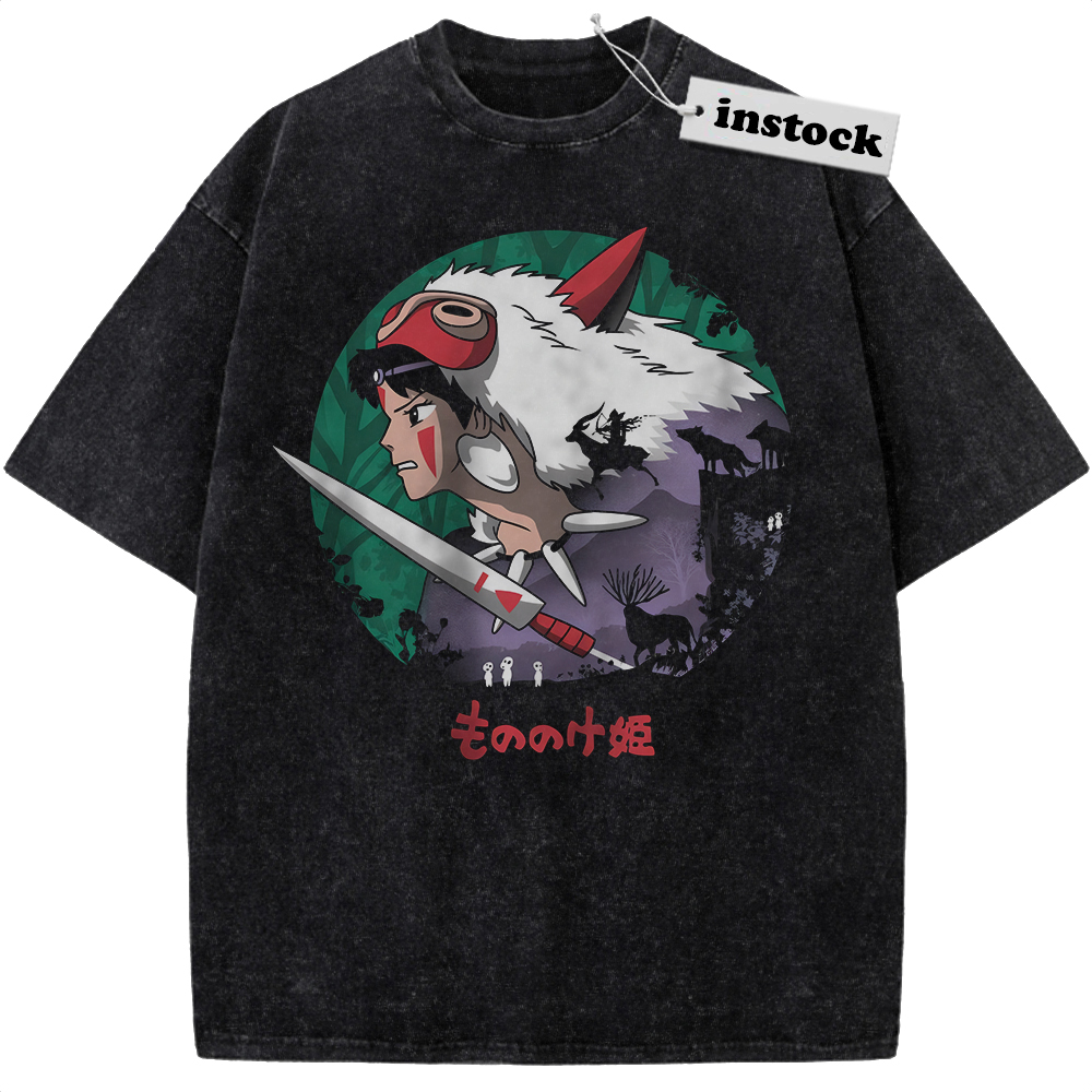 San Shirt, Princess Mononoke Shirt, Studio Ghibli Shirt, Anime Shirt, Vintage T-Shirt