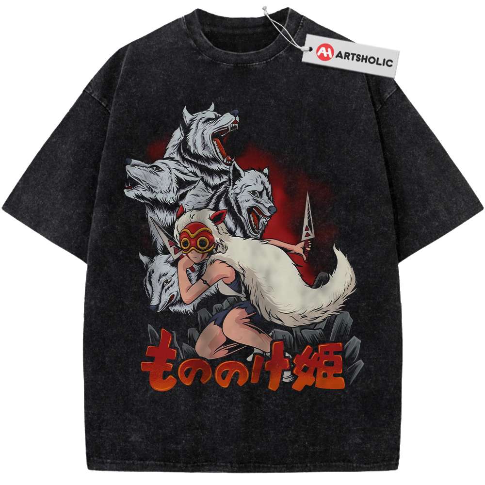 San Shirt, Princess Mononoke Shirt, Studio Ghibli Shirt, Anime Shirt, Vintage T-Shirt