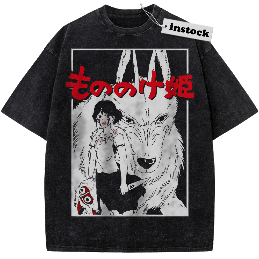 San Shirt, Princess Mononoke Shirt, Studio Ghibli Shirt, Anime Shirt, Vintage T-Shirt