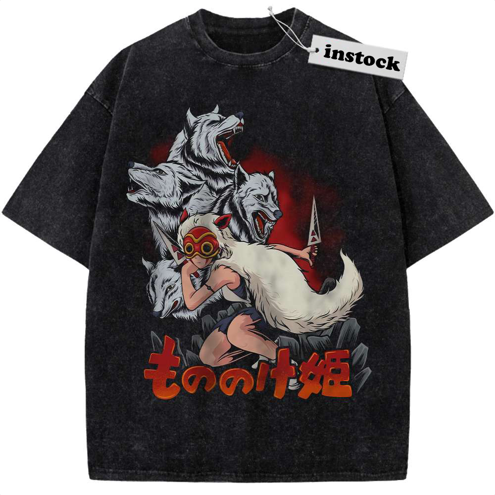 San Shirt, Princess Mononoke Shirt, Studio Ghibli Shirt, Anime Shirt, Vintage T-Shirt