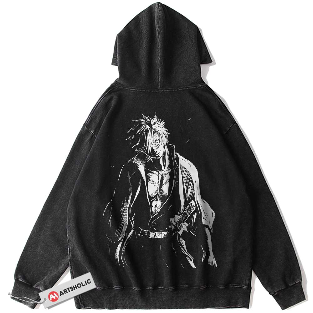 Sanemi Shinazugawa Hoodie, Demon Slayer Hoodie, Anime Hoodie, Vintage Hoodie