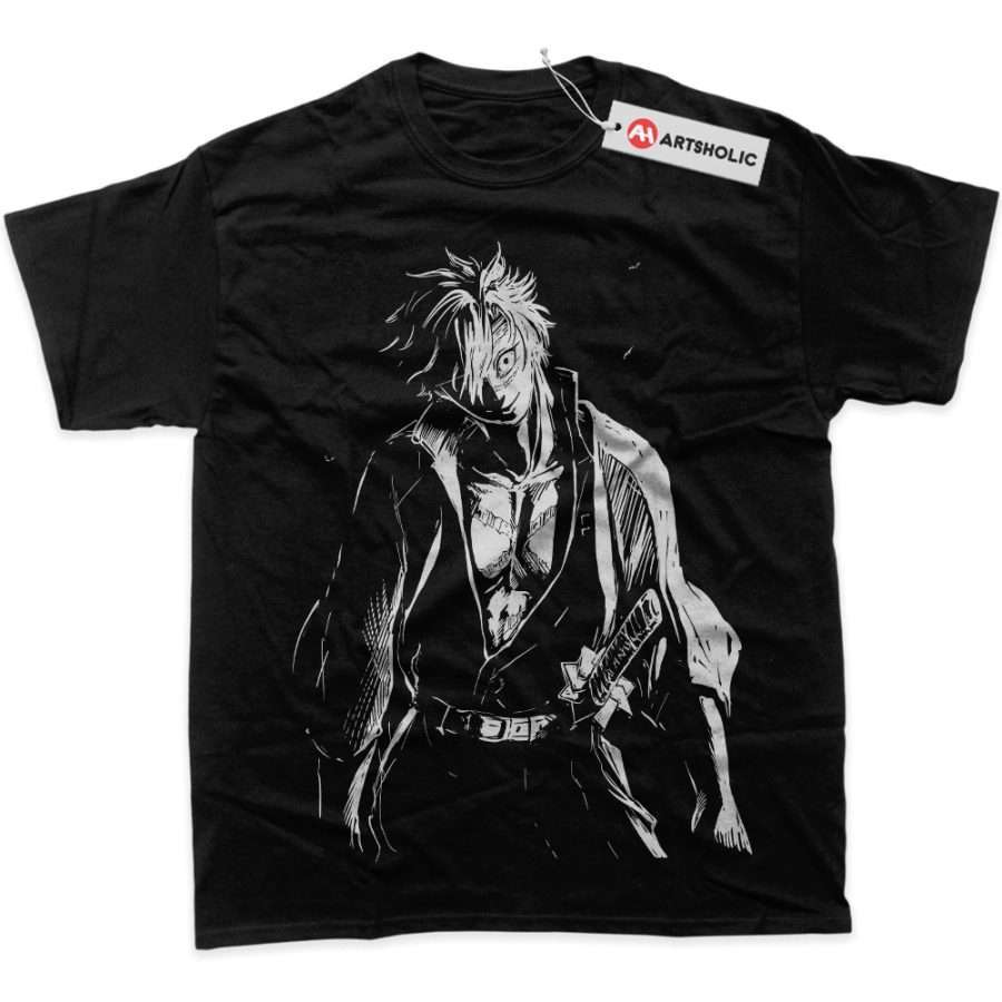 Alternative view of Sanemi Shinazugawa Shirt, Demon Slayer Shirt, Anime Shirt, Graphic Tee