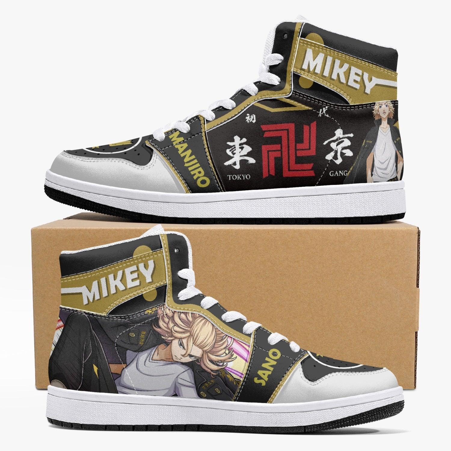 Sano Manjiro Tokyo Revengers Custom Sneaker Mid 1 Basketball Shoes - Otaku Hall