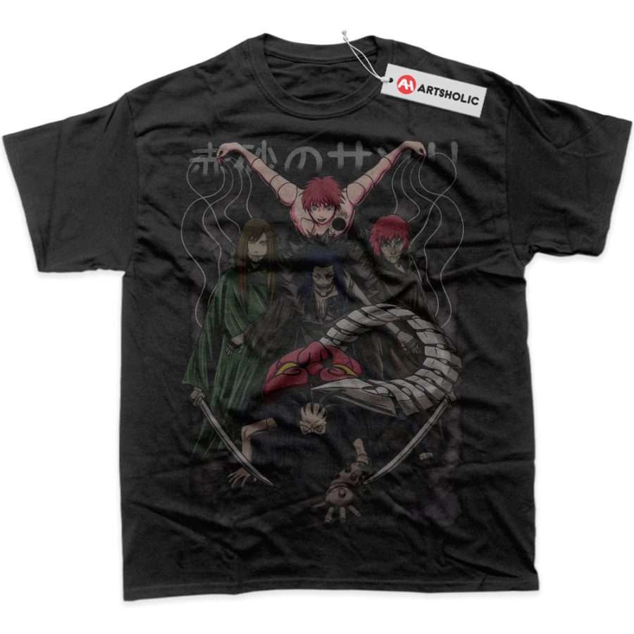 Alternative view of Sasori Shirt, Naruto Shirt, Anime Shirt, Graphic T-Shirt
