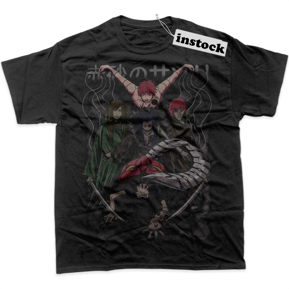 Sasori Shirt, Naruto Shirt, Anime Shirt, Graphic T-Shirt