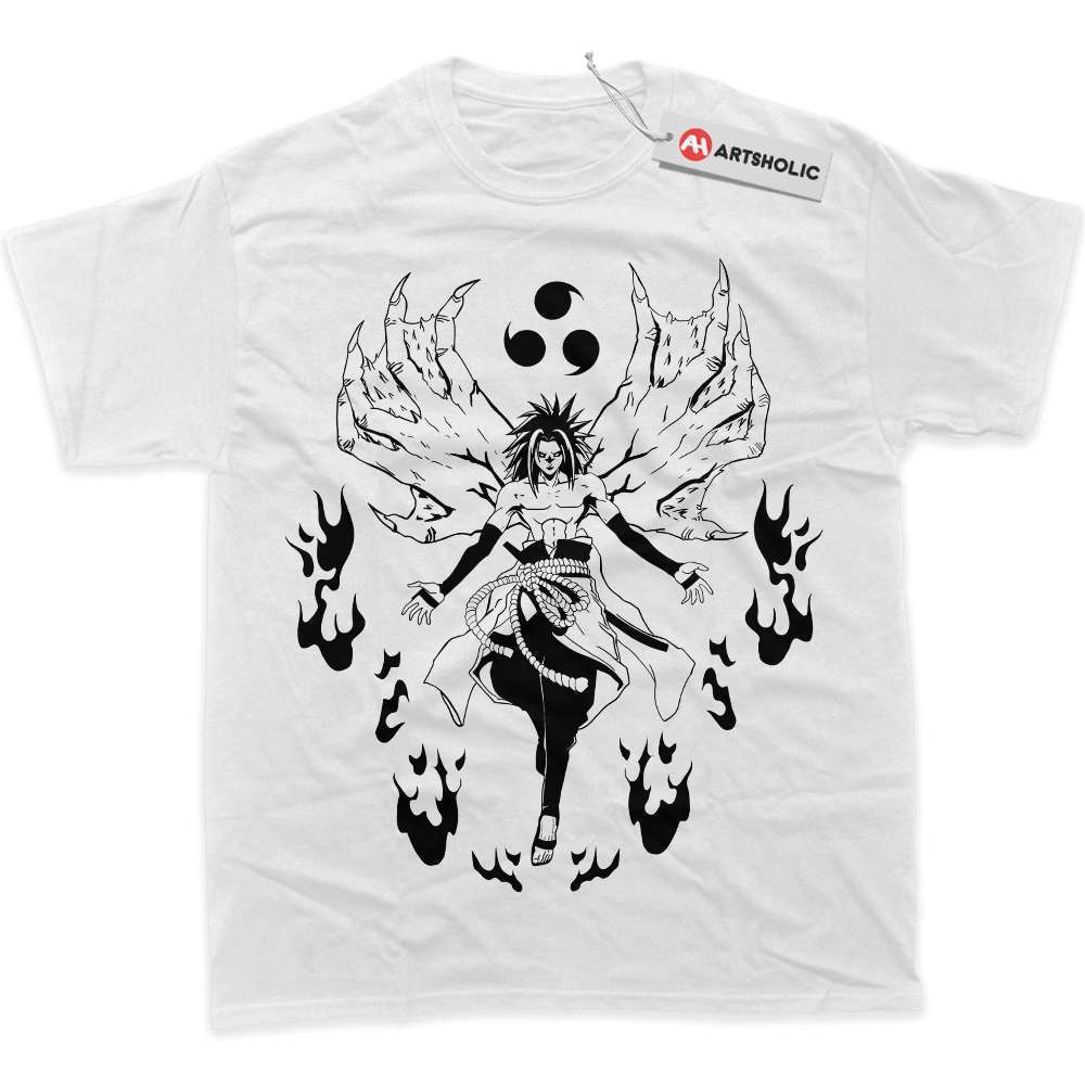 Sasuke Uchiha Shirt, Naruto Shirt, Anime Shirt, Graphic T-Shirt