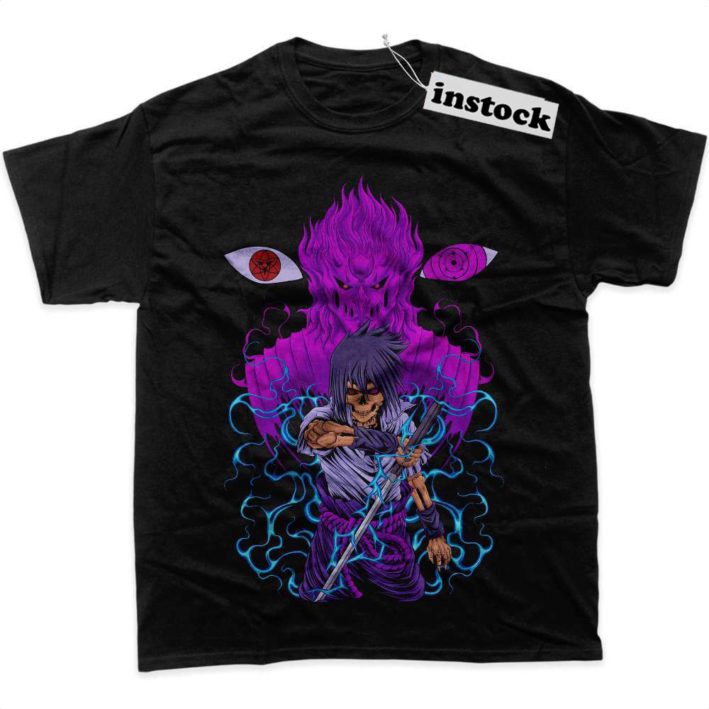 Sasuke Uchiha Shirt, Naruto Shirt, Anime Shirt, Graphic Tee