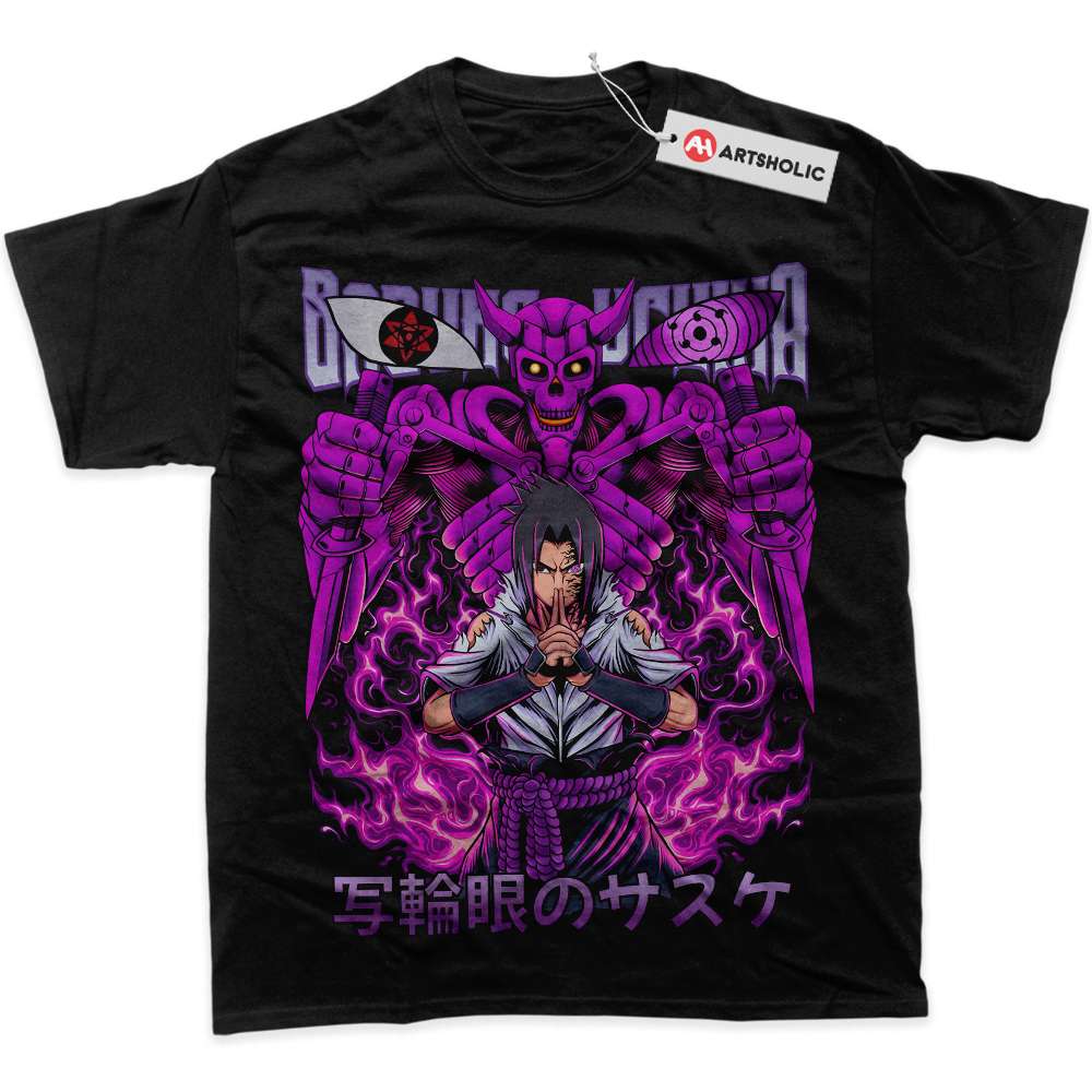 Sasuke Uchiha Shirt, Naruto Shirt, Anime Shirt, Graphic Tee