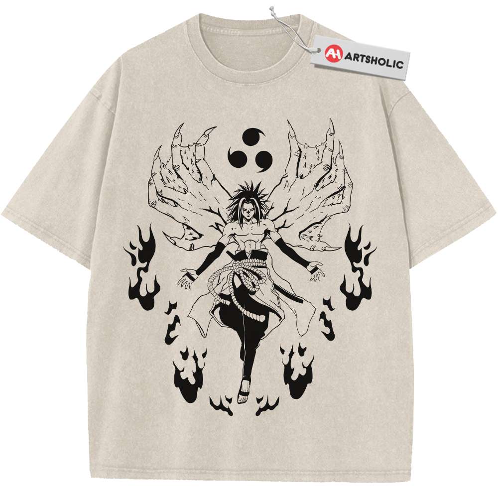 Sasuke Uchiha Shirt, Naruto Shirt, Anime Shirt, Vintage T-Shirt
