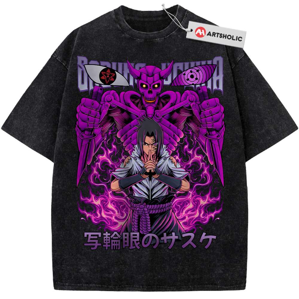 Sasuke Uchiha Shirt, Naruto Shirt, Anime Shirt, Vintage Tee
