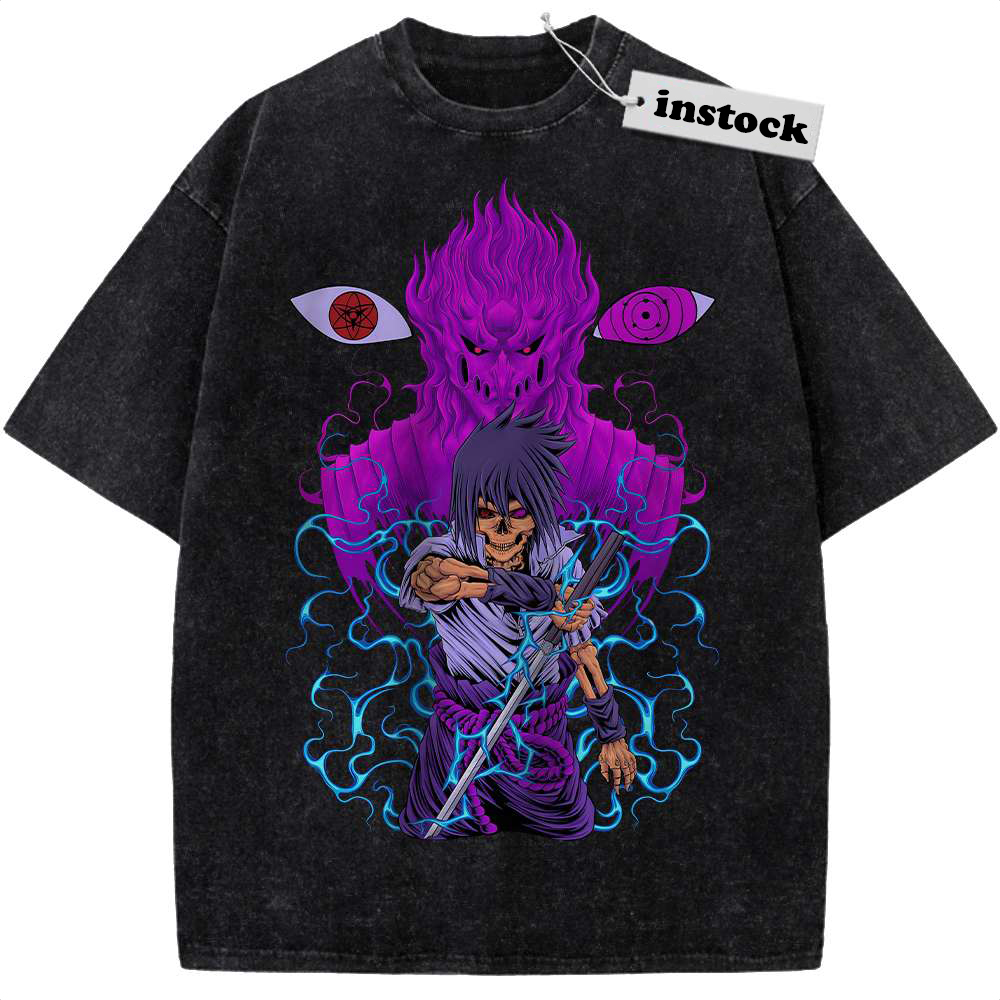 Sasuke Uchiha Shirt, Naruto Shirt, Anime Shirt, Vintage Tee