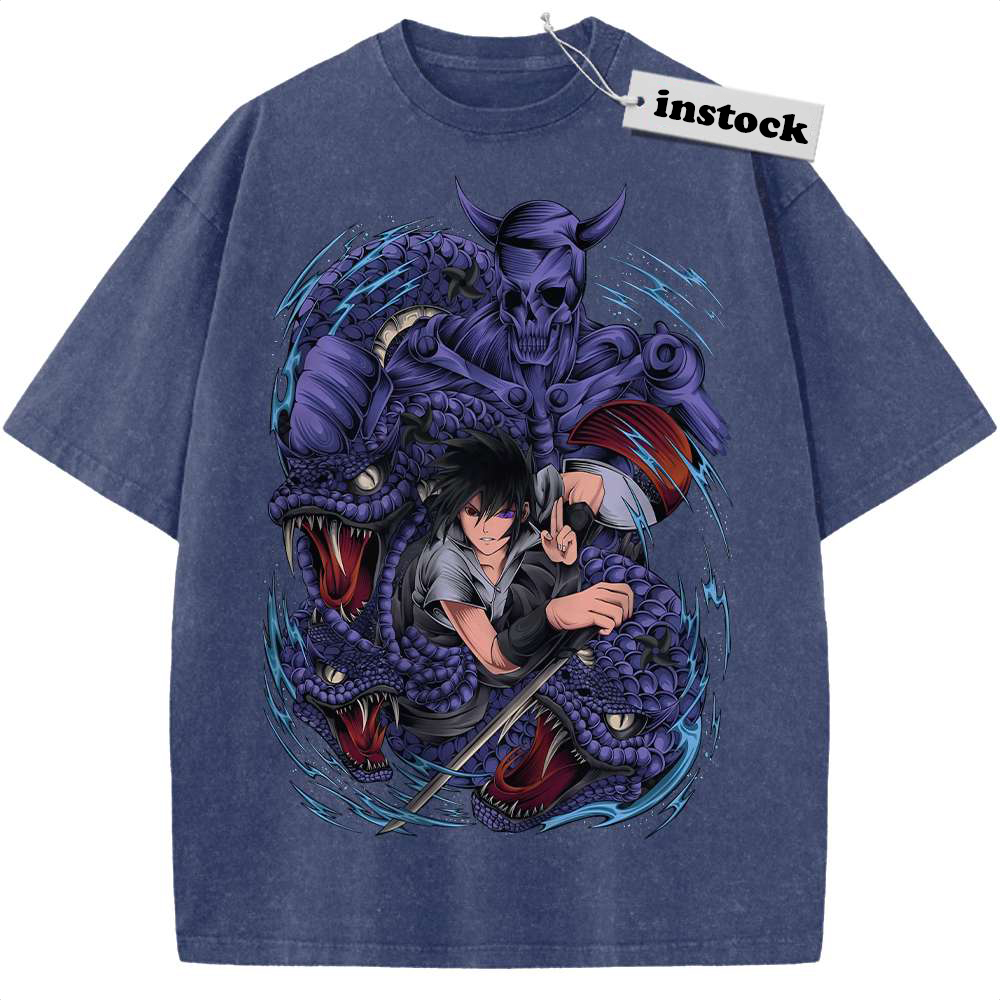 Sasuke Uchiha Shirt, Naruto Shirt, Anime Shirt, Vintage Tee