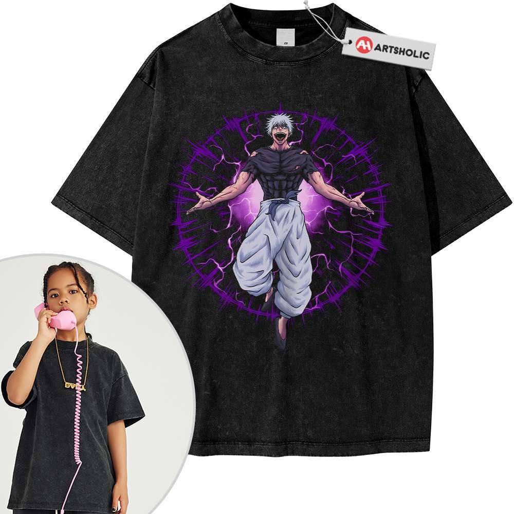 Satoru Gojo Shirt For Kids, Jujutsu Kaisen Shirt For Kids, Anime Shirt For Kids, Vintage T-Shirt For Kids