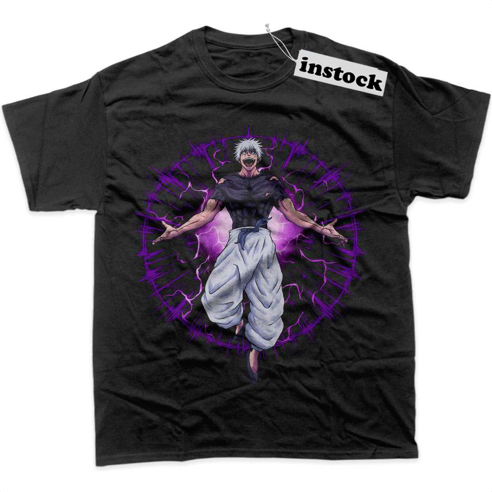 Satoru Gojo Shirt, Jujutsu Kaisen Shirt, Anime Shirt, Graphic T-Shirt