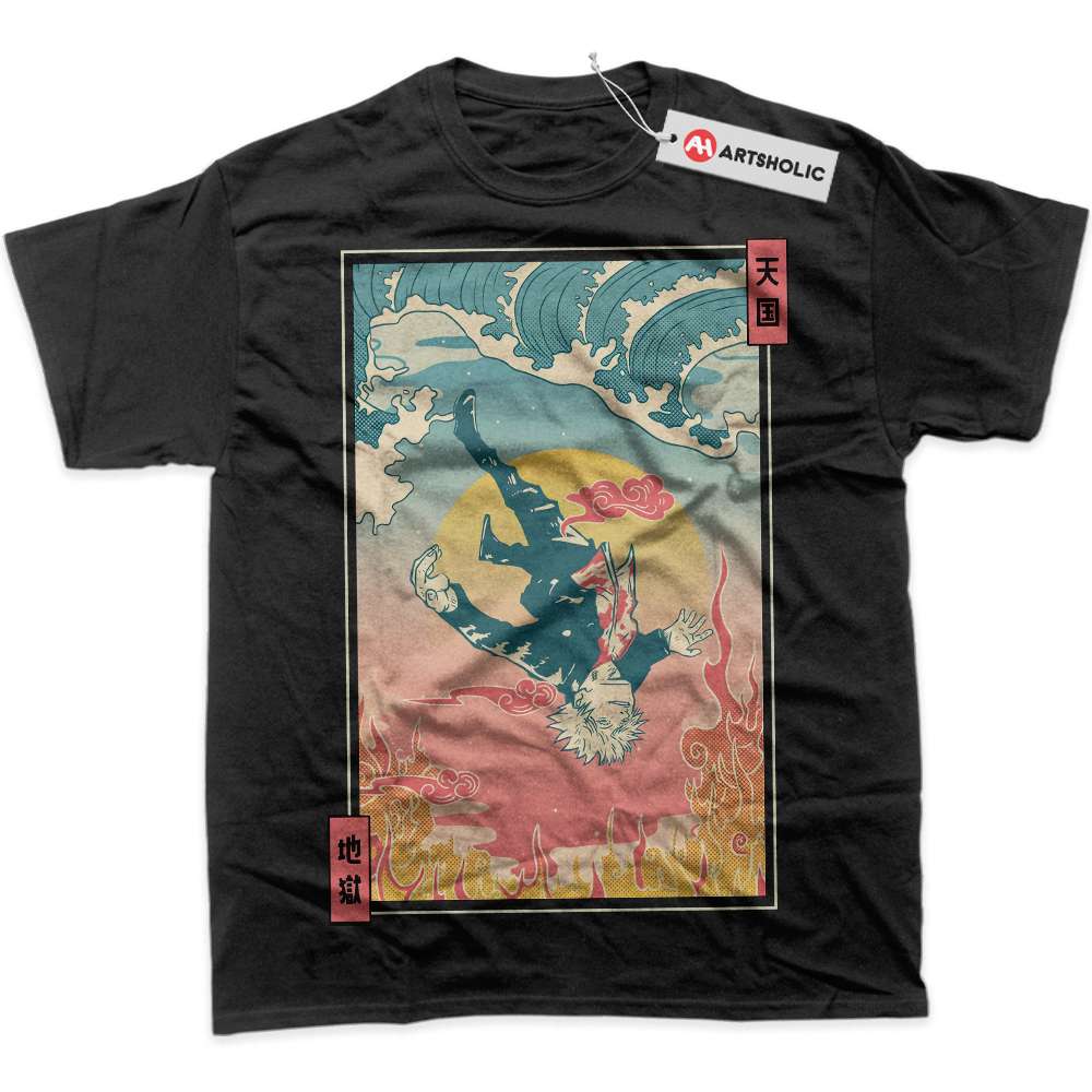 Alternative view of Satoru Gojo Shirt, Jujutsu Kaisen Shirt, Anime Shirt, Graphic T-Shirt