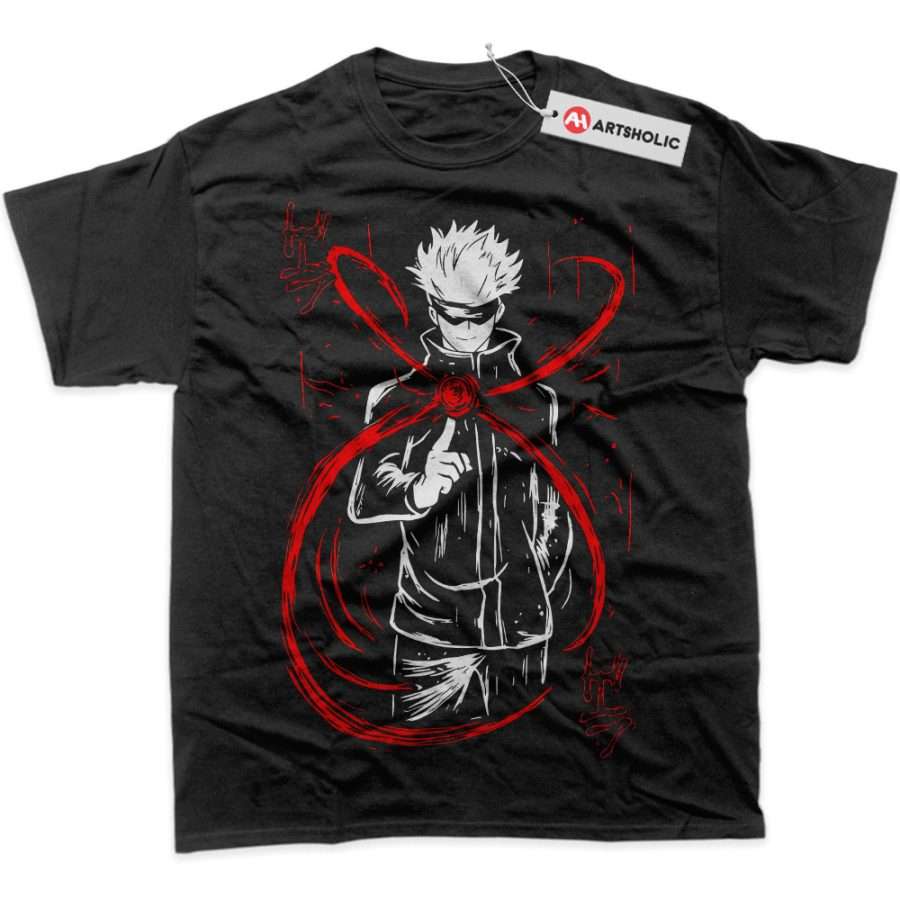 Alternative view of Satoru Gojo Shirt, Jujutsu Kaisen Shirt, Anime Shirt, Graphic T-Shirt