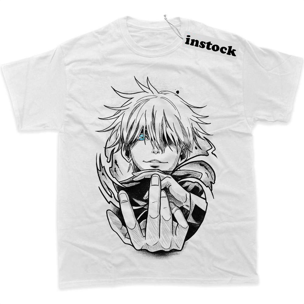 Satoru Gojo Shirt, Jujutsu Kaisen Shirt, Anime Shirt, Graphic Tee