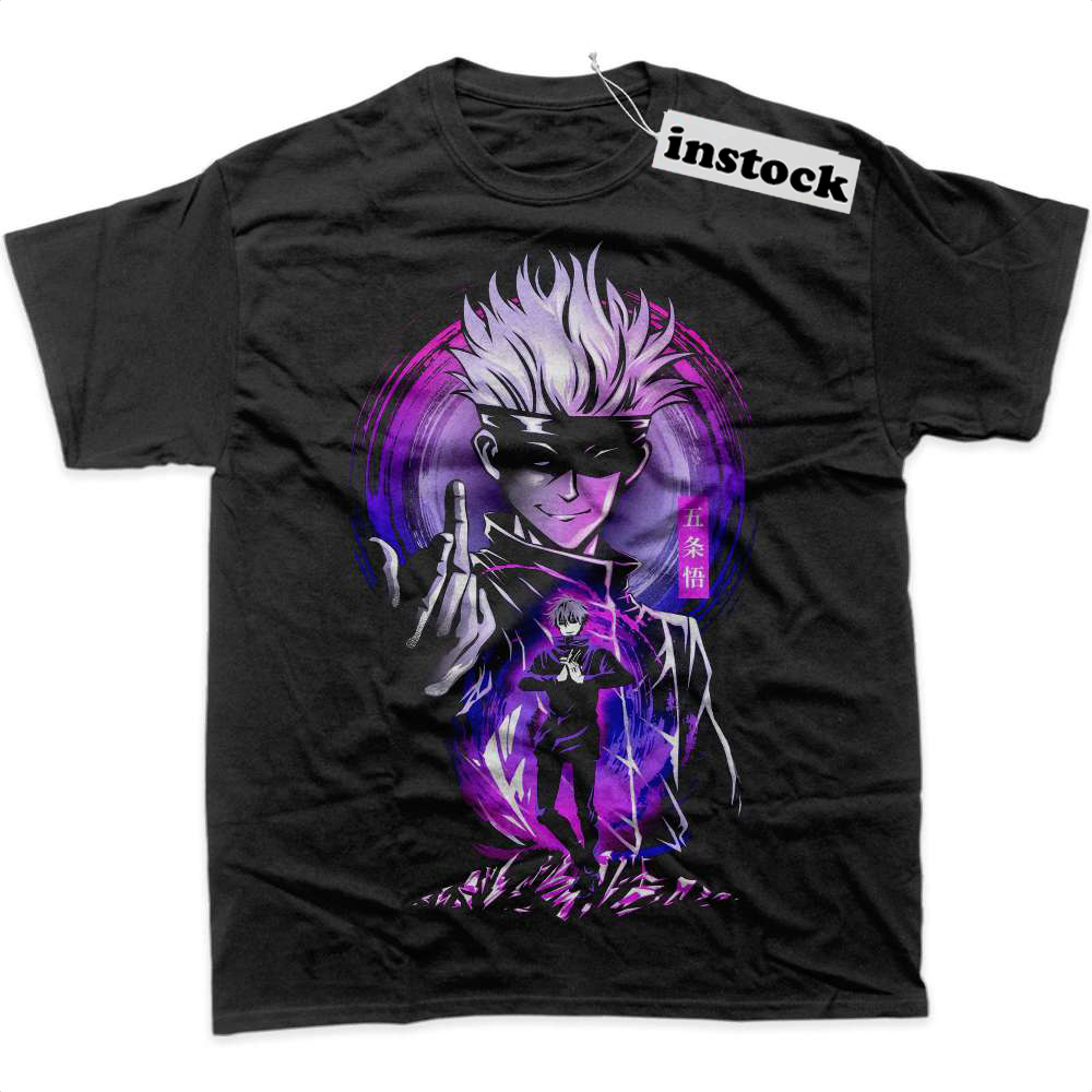 Satoru Gojo Shirt, Jujutsu Kaisen Shirt, Anime Shirt, Graphic Tee