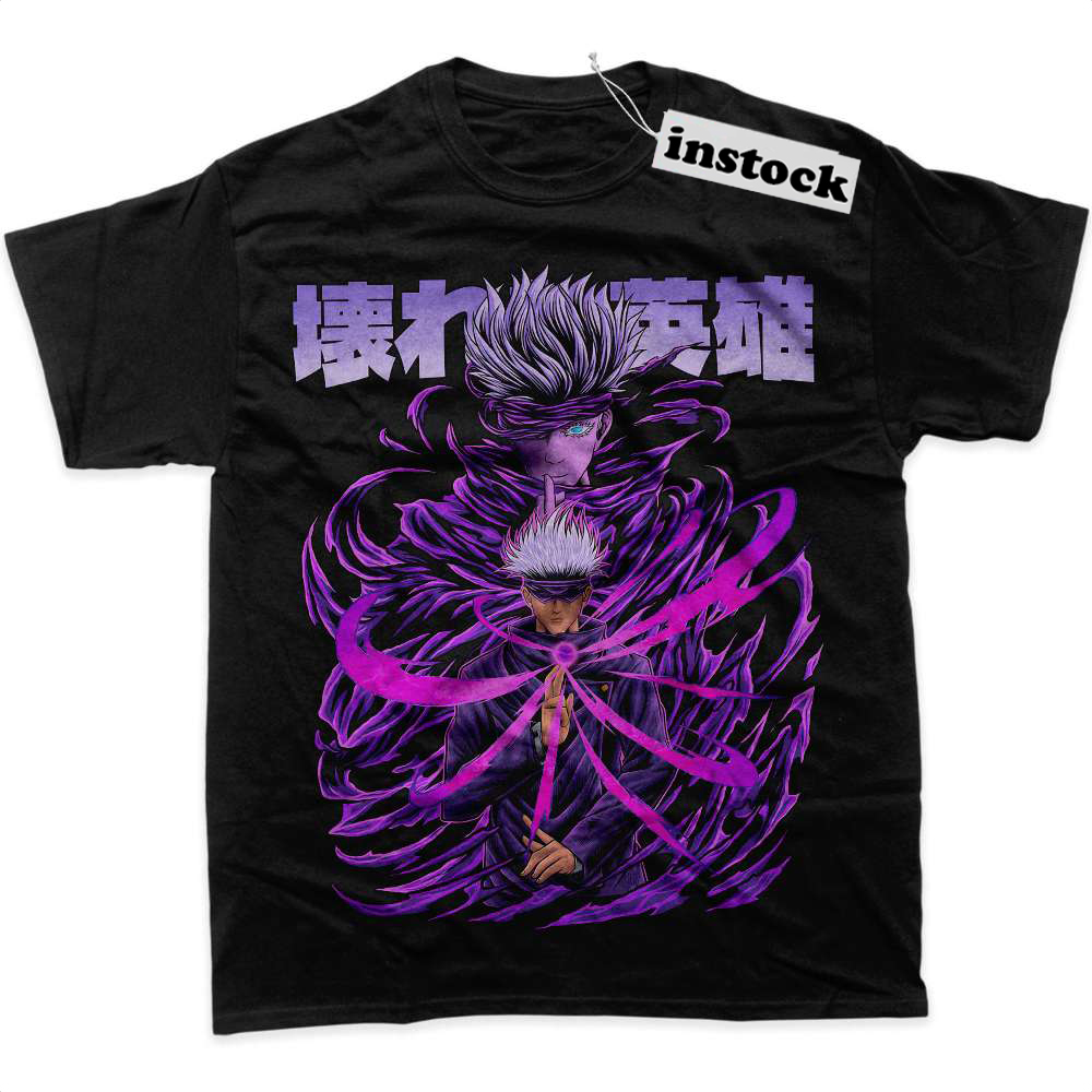 Satoru Gojo Shirt, Jujutsu Kaisen Shirt, Anime Shirt, Graphic Tee