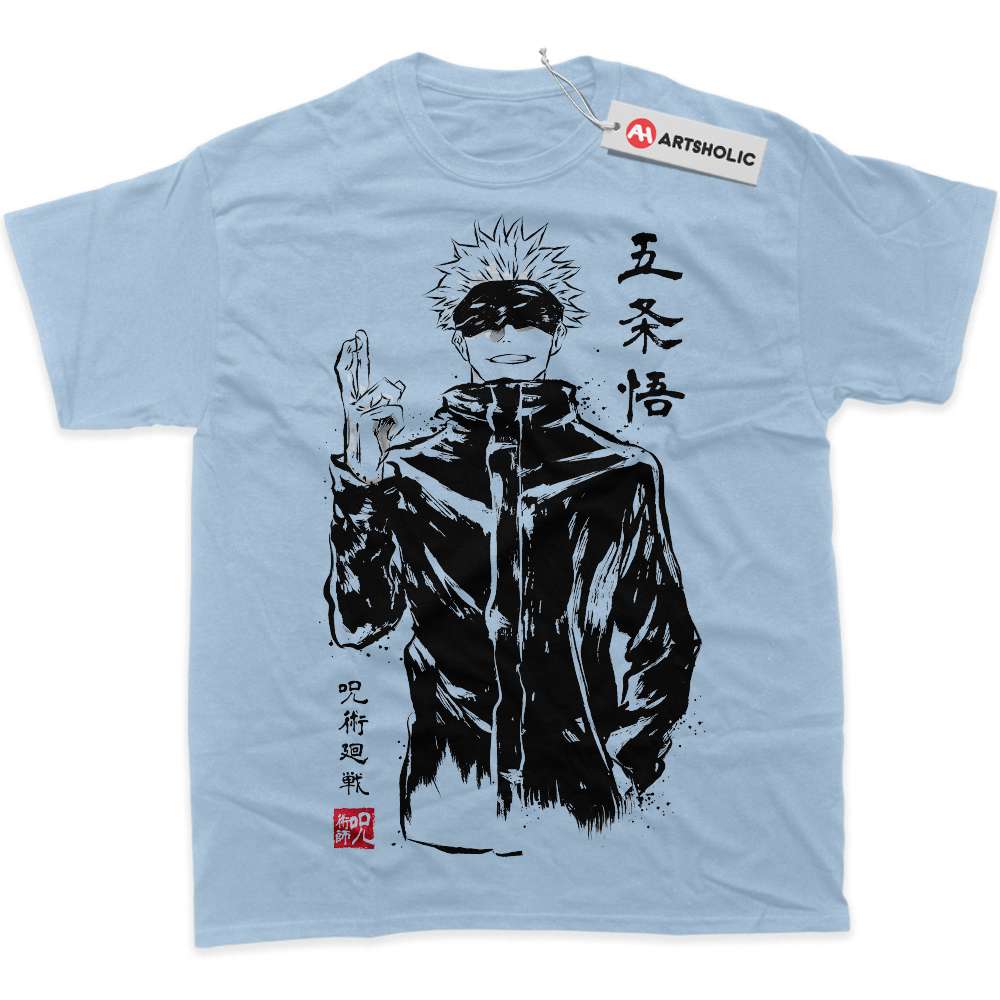 Alternative view of Satoru Gojo Shirt, Jujutsu Kaisen Shirt, Anime Shirt, Graphic Tee