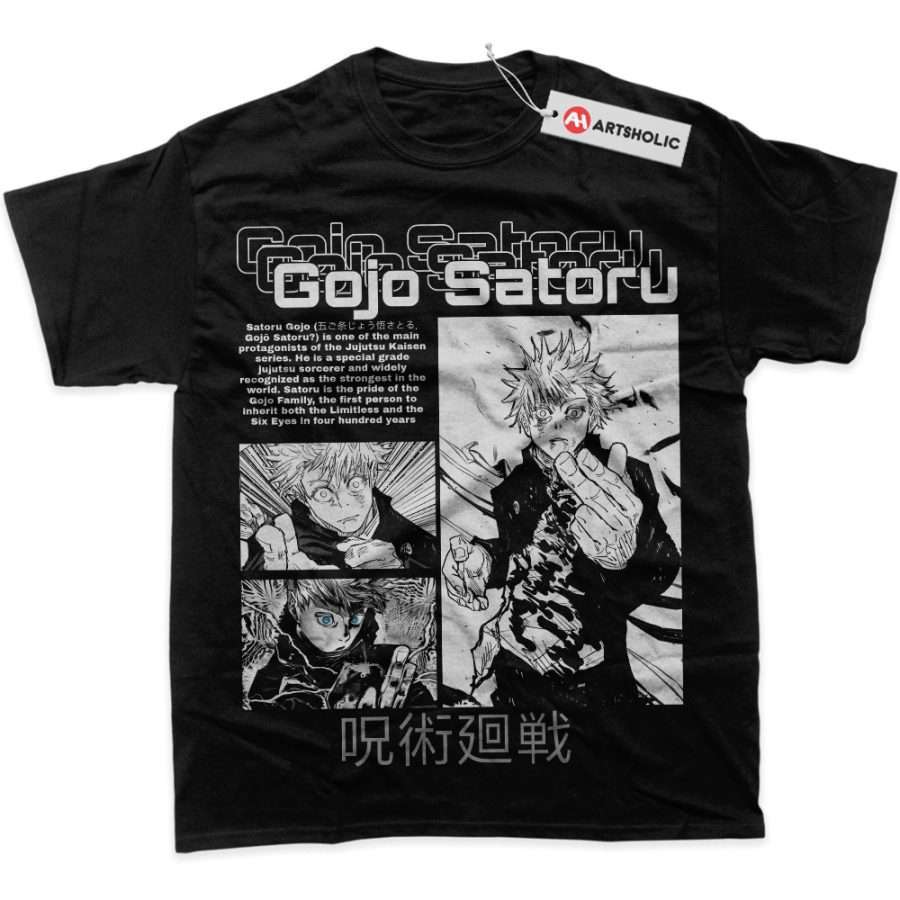 Alternative view of Satoru Gojo Shirt, Jujutsu Kaisen Shirt, Anime Shirt, Graphic Tee