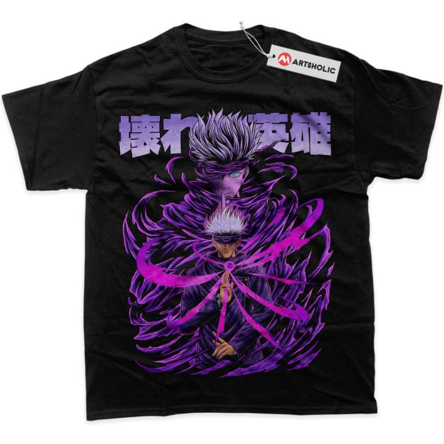 Alternative view of Satoru Gojo Shirt, Jujutsu Kaisen Shirt, Anime Shirt, Graphic Tee
