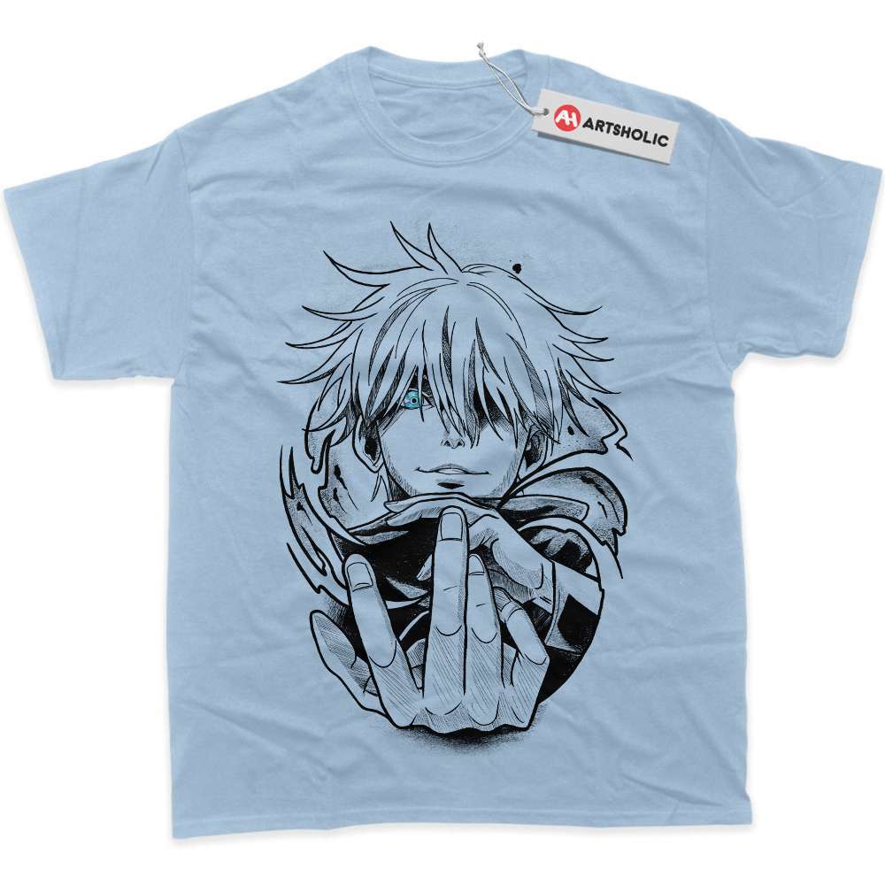 Alternative view of Satoru Gojo Shirt, Jujutsu Kaisen Shirt, Anime Shirt, Graphic Tee